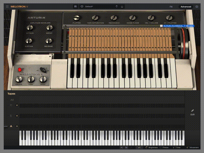 Step 2: Drag in your sample and cover 3 to 4 octaves